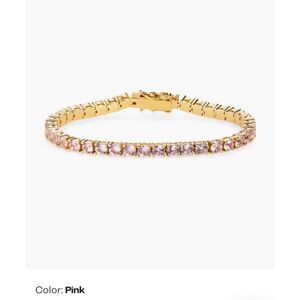 Reserved 🎉Kurt Geiger London Jewel Rainbow Tennis Line Bracelet NWT